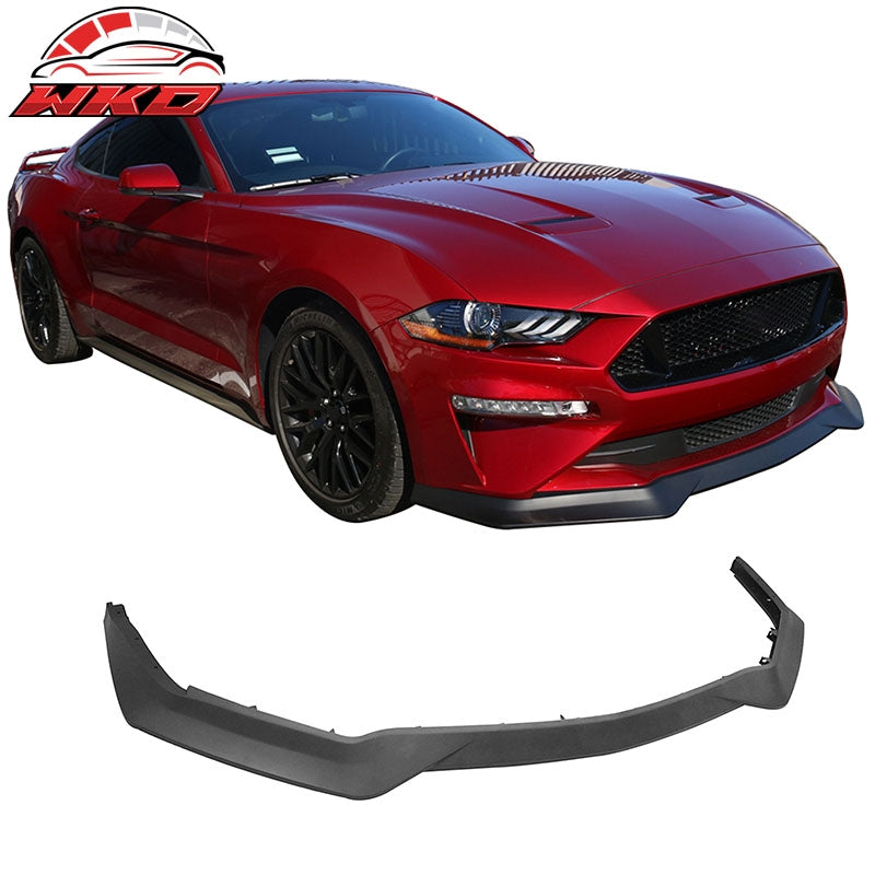 Wholesale 18-23 Ford Mustang GT R Spec Style Unpainted PP Front Bumper Lip Splitter
