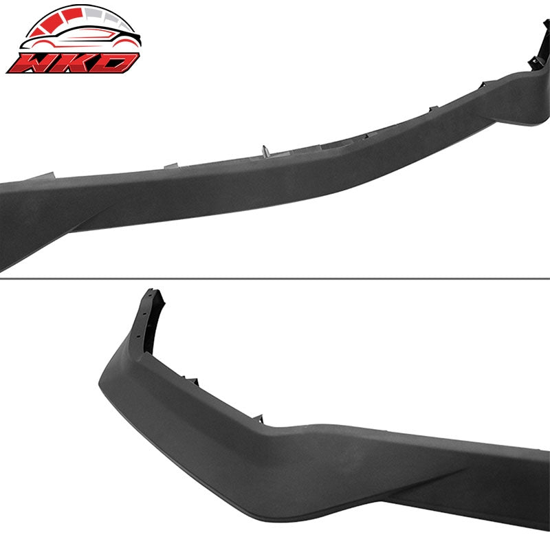 Fits 18-23 Ford Mustang GT R Spec Style Unpainted PP Front Bumper Lip Splitter