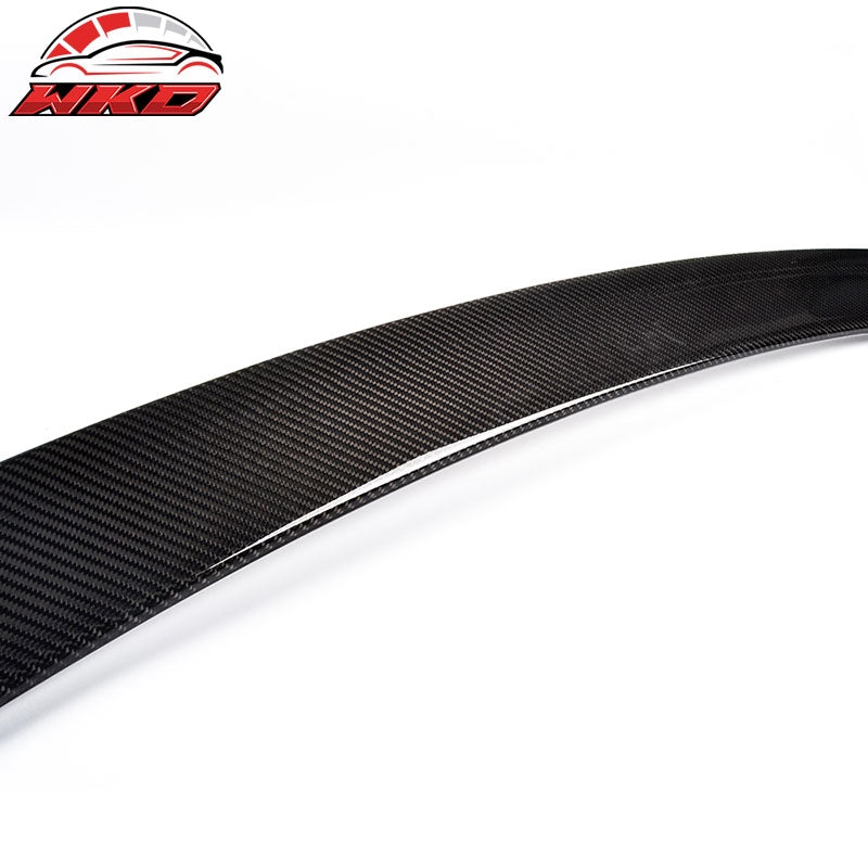 Fits 15-23 Ford Mustang GT350R Style Carbon Fiber Rear Trunk Spoiler Wing Lid