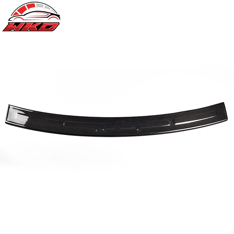 Fits 15-23 Ford Mustang GT350R Style Carbon Fiber Rear Trunk Spoiler Wing Lid