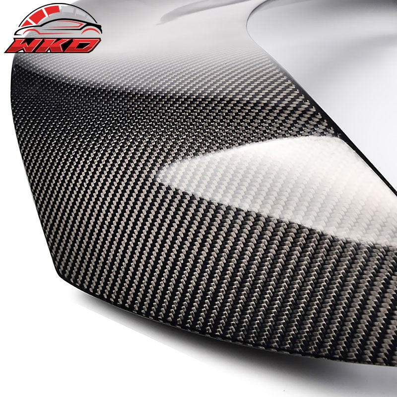 Fits 15-23 Ford Mustang GT350R Style Trunk Spoiler Carbon Fiber CF