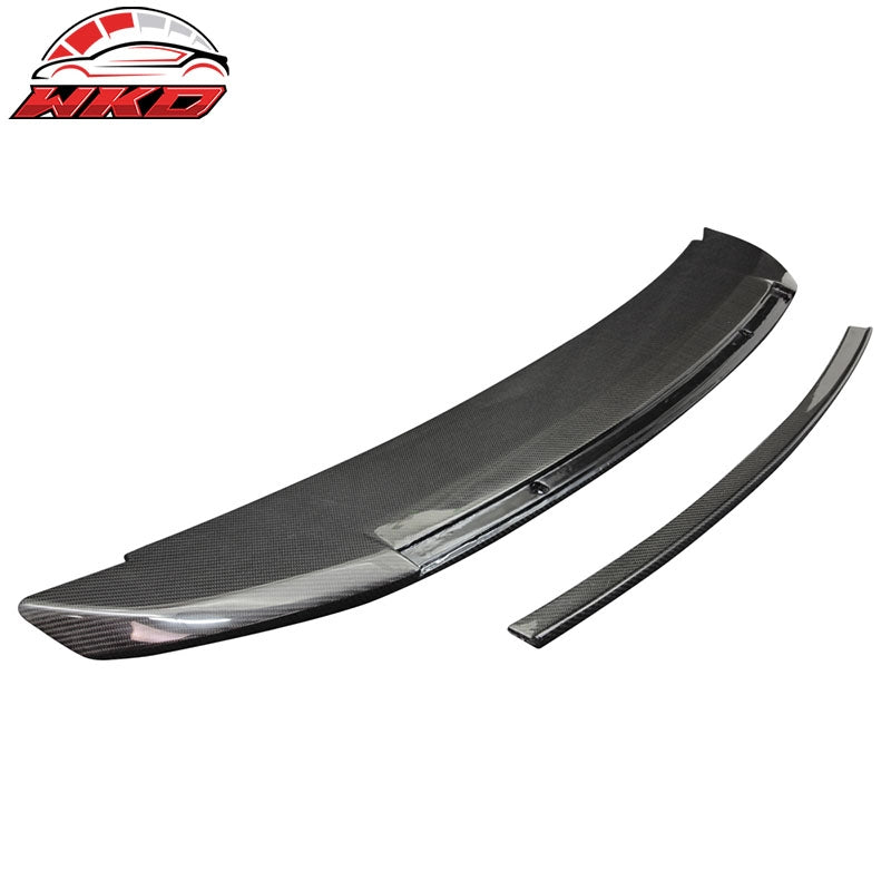 Fits 10-14 Ford Mustang GT500 Style Trunk Spoiler Wing - Carbon Fiber CF