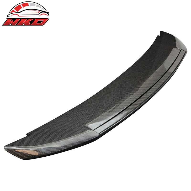 Fits 10-14 Ford Mustang GT500 Style Trunk Spoiler Wing - Carbon Fiber CF