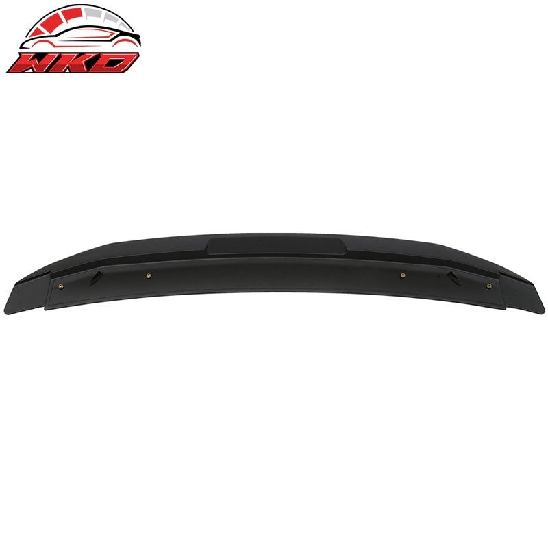 Fits 10-14 Ford Mustang GT500 Style Rear Trunk Spoiler Wing Lid Unpainted - ABS