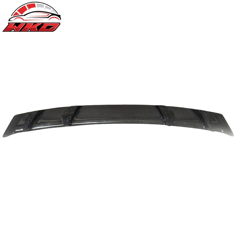 Fits 10-14 Ford Mustang LS Style Trunk Spoiler Wing - Matte Carbon Fiber