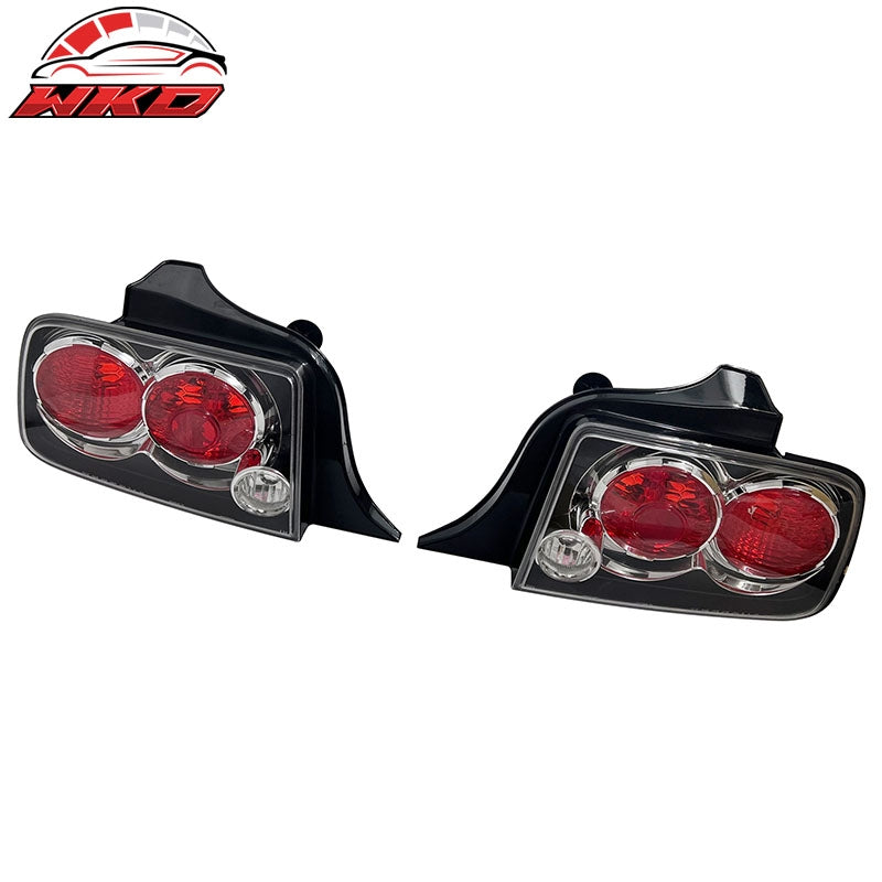 Fits 05-09 Ford Mustang Left Right RH LH Tail Lights Rear Brake Lamps Red Lens