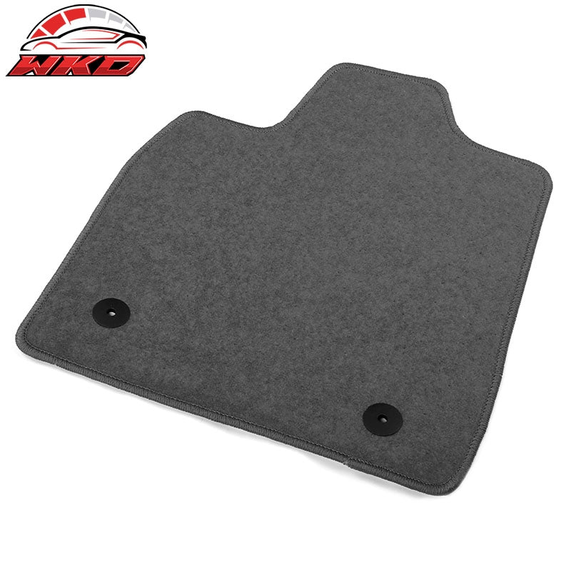 Fits 21-26 Ford Mustang Mach-E Nylon Floor Mats Liner Gray Front Rear Carpets