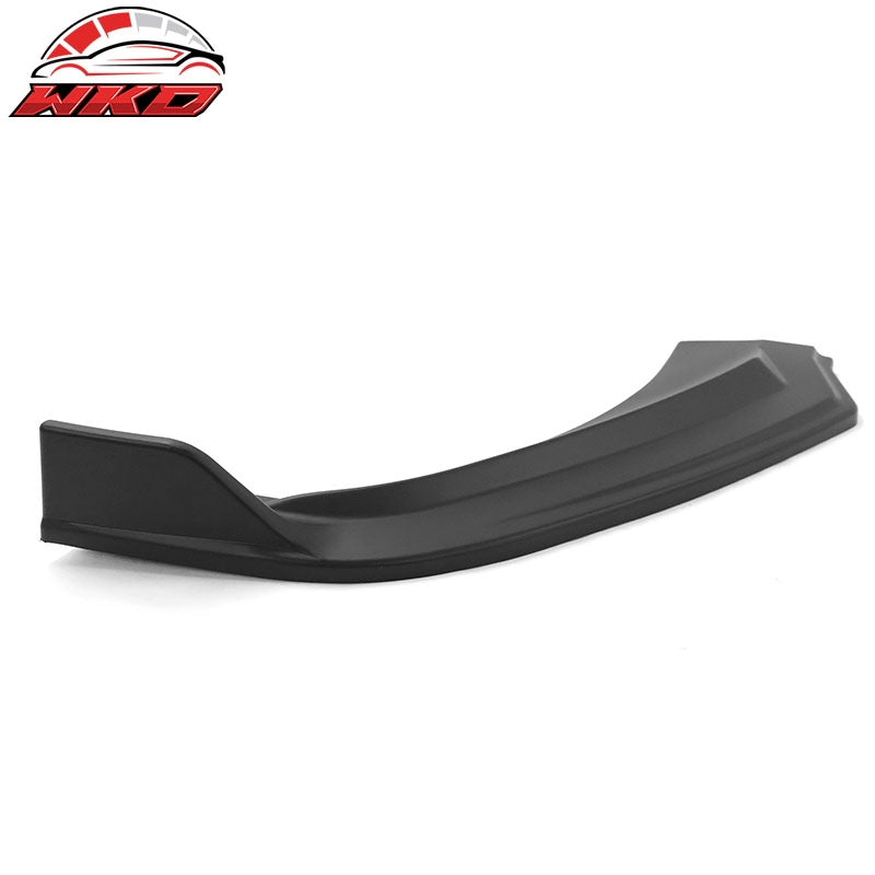 Fits 21-26 Ford Mustang Mach-E IKON Style 3PCS Front Bumper Lip PP Matte Black