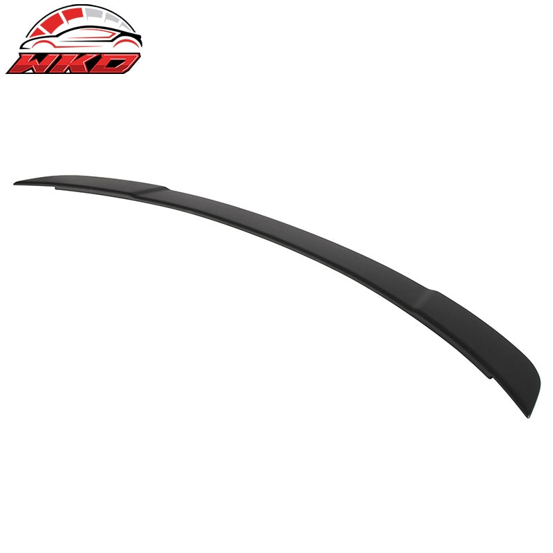 Fits 24-26 Ford Mustang OE GT Style Rear Trunk Spoiler Wing Lip Matte Black ABS
