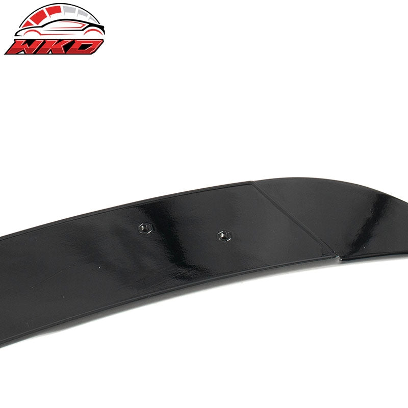 Fits 24-26 Ford Mustang OE GT Style Rear Trunk Spoiler Wing Lip Gloss Black ABS