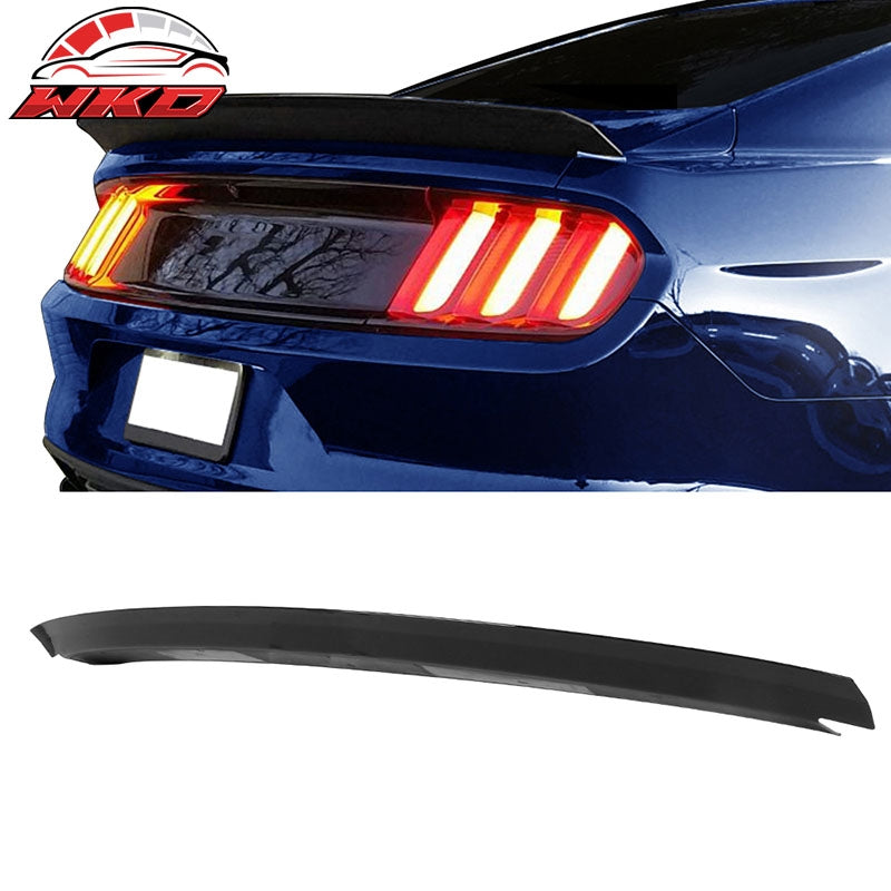 Wholesale 15-23 Ford Mustang R Style Rear Trunk Lid Spoiler Wing Gloss Black ABS