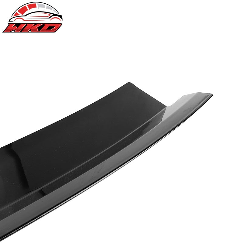 Fits 15-23 Ford Mustang R Style Rear Trunk Lid Spoiler Wing Gloss Black ABS