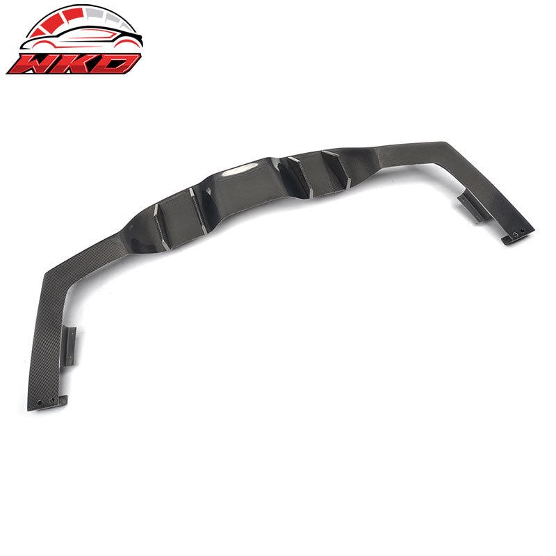 Fits 15-17 Ford Mustang Coupe JC Style Rear Bumper Diffuser Matte Carbon Fiber