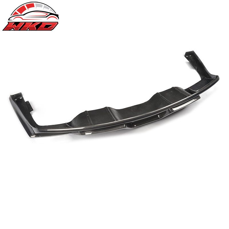 Fits 15-17 Ford Mustang Coupe JC Style Rear Bumper Diffuser Matte Carbon Fiber