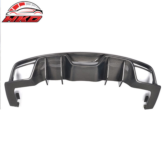 Wholesale 15-17 Ford Mustang S550 Coupe JC Style Rear Diffuser Spoiler Carbon Fiber