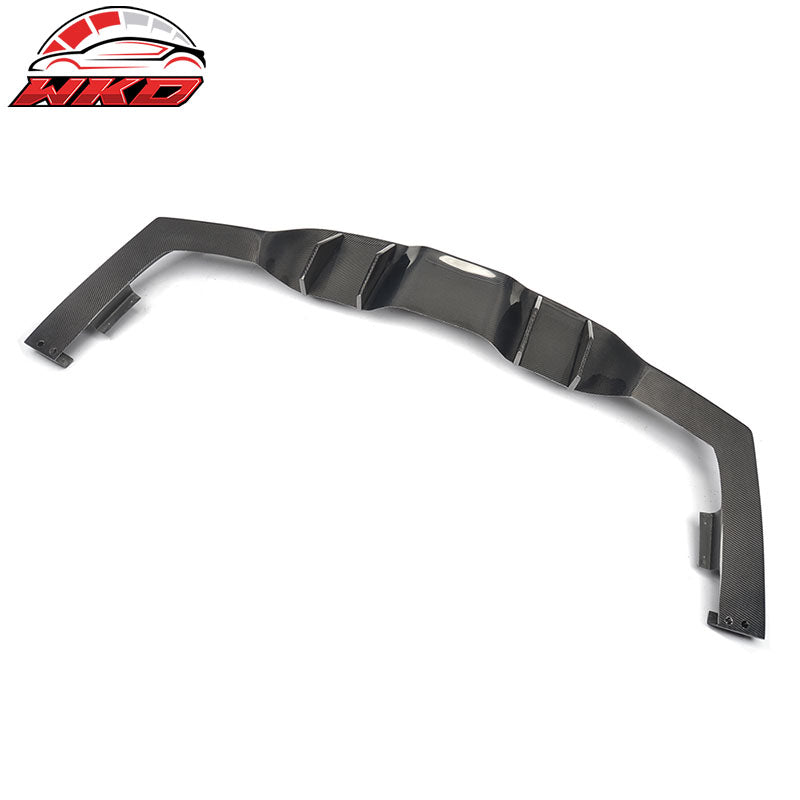 Fits 15-17 Ford Mustang S550 Coupe JC Style Rear Diffuser Spoiler Carbon Fiber