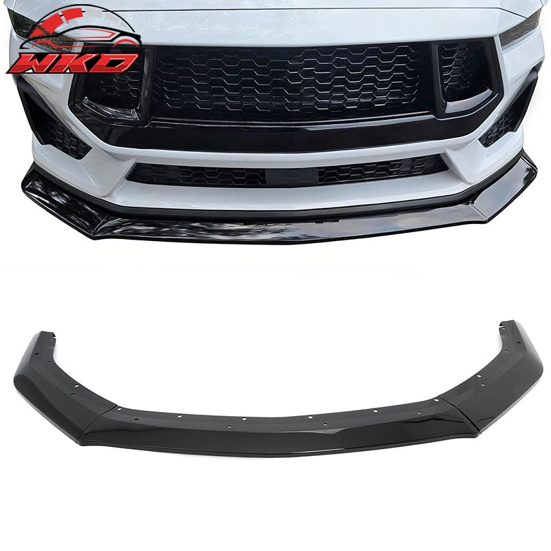 Wholesale 24-26 Ford Mustang S650 DH Front Bumper Lip Chin Splitter PP Gloss Black