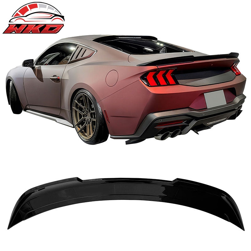 Wholesale 24-26 Ford Mustang S650 Trunk Spoiler DECK Gloss Black Rear Deck Lid Wing