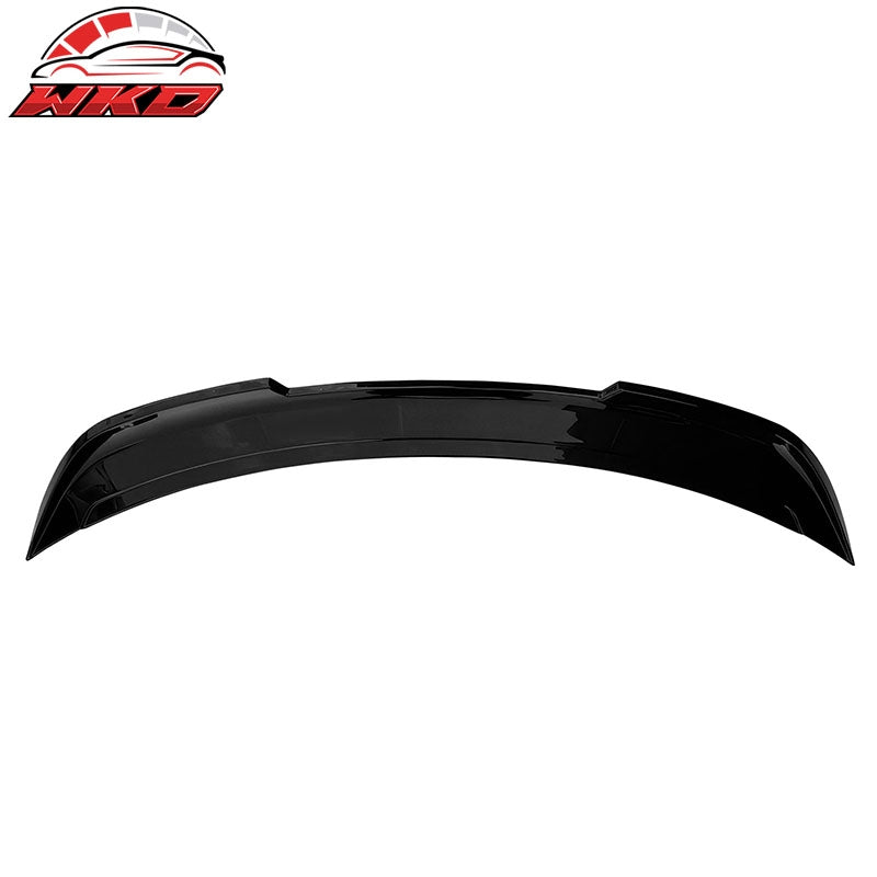 Fits 24-26 Ford Mustang S650 Trunk Spoiler DECK Gloss Black Rear Deck Lid Wing