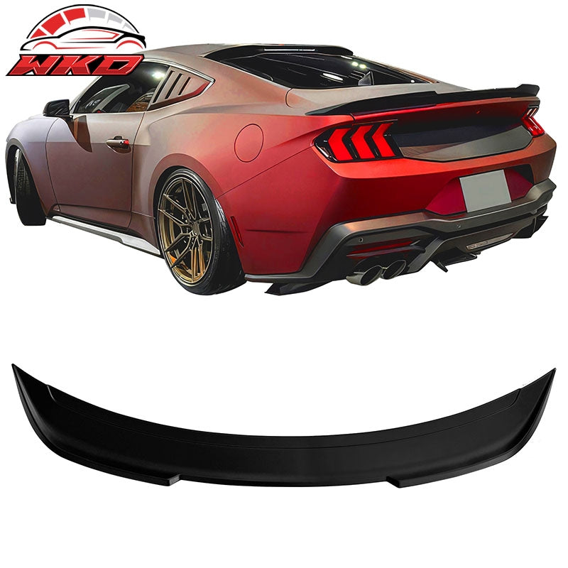 Wholesale 24-26 Ford Mustang S650 Trunk Spoiler DECK Matte Black Rear Deck Lid Wing