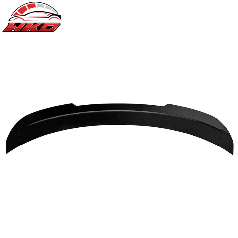 Fits 24-26 Ford Mustang S650 Trunk Spoiler DECK Matte Black Rear Deck Lid Wing