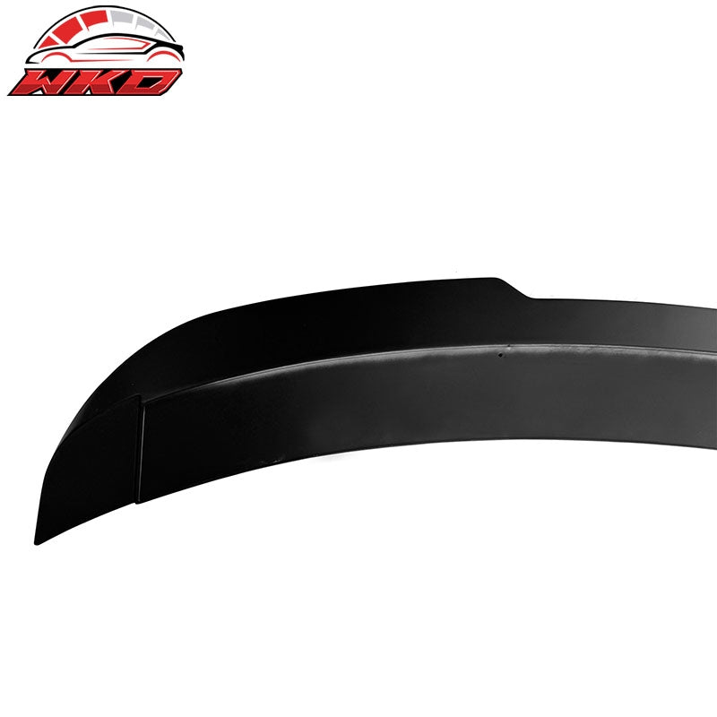 Fits 24-26 Ford Mustang S650 Trunk Spoiler DECK Matte Black Rear Deck Lid Wing
