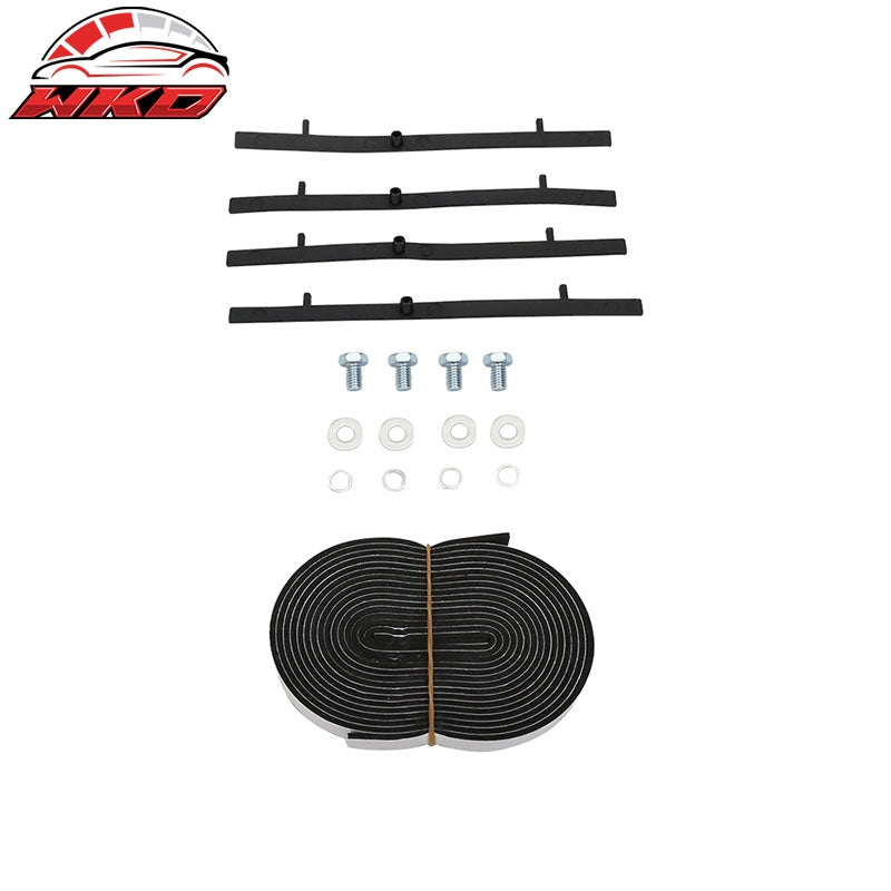 Fits 10-14 Ford Mustang Shelby GT500 Style Rear Trunk Spoiler Wing Unpainted ABS