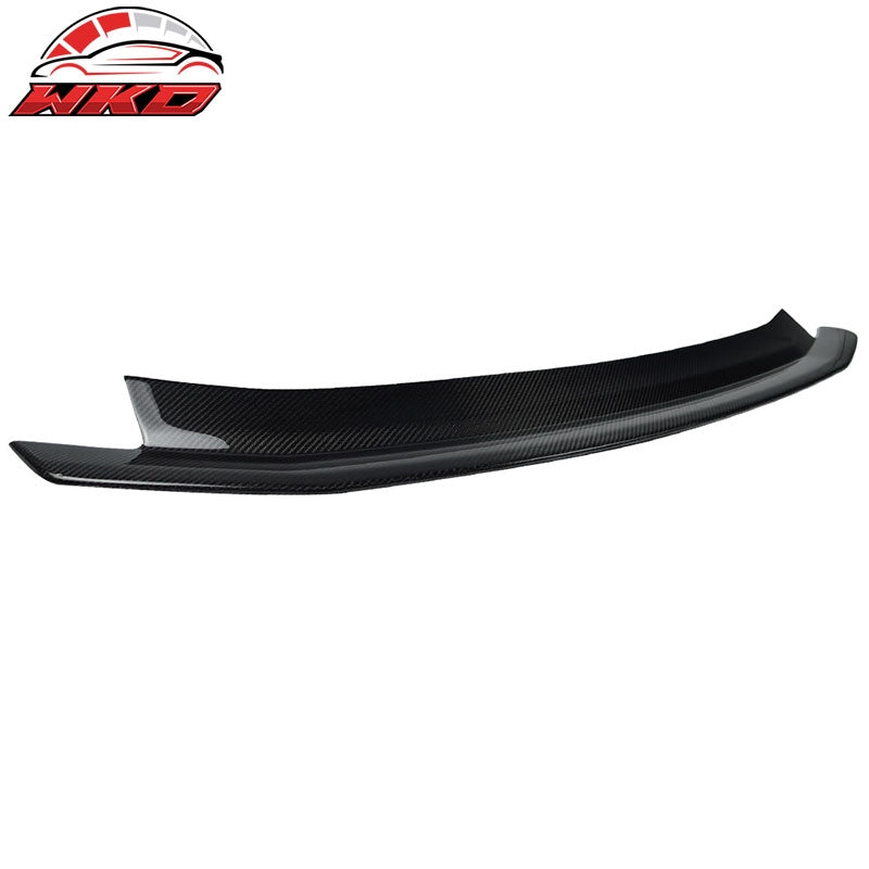 Fits 10-14 Ford Mustang Trunk Spoiler Wing - Matte Carbon Fiber