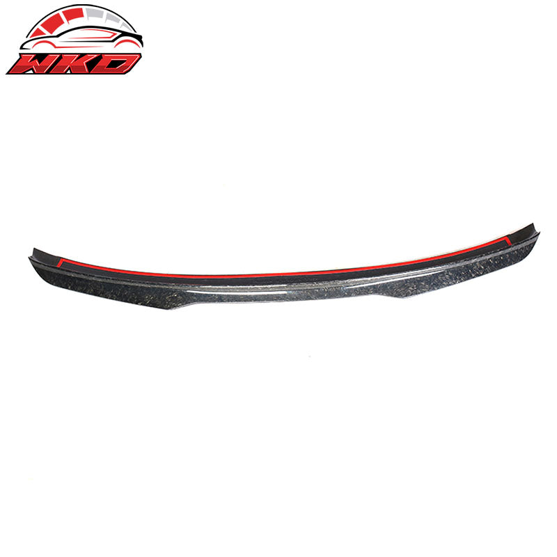 Fits 15-23 Ford Mustang S550 Forged Carbon Fiber CF Trunk Spoiler