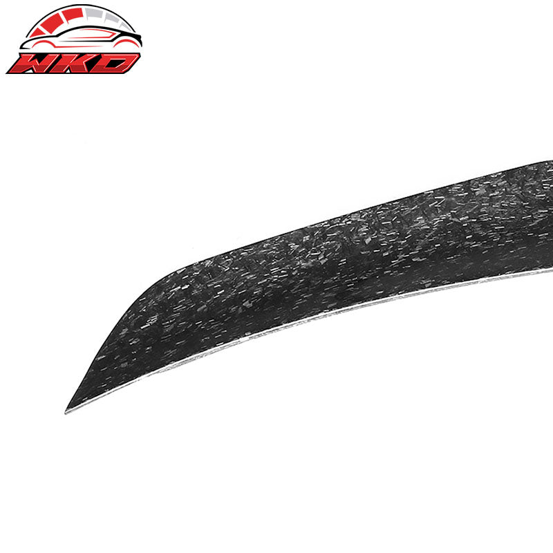 Fits 15-23 Ford Mustang S550 Forged Carbon Fiber CF Trunk Spoiler