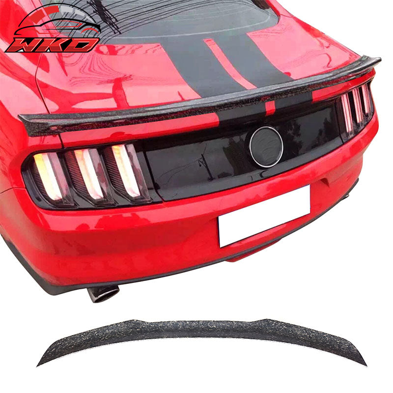 Fits 15-23 Ford Mustang S550 Coupe JC Trunk Spoiler Forged Matte Carbon Fiber