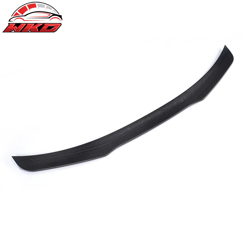 Fits 15-23 Ford Mustang S550 Coupe JC Style Trunk Spoiler - Matte Carbon Fiber