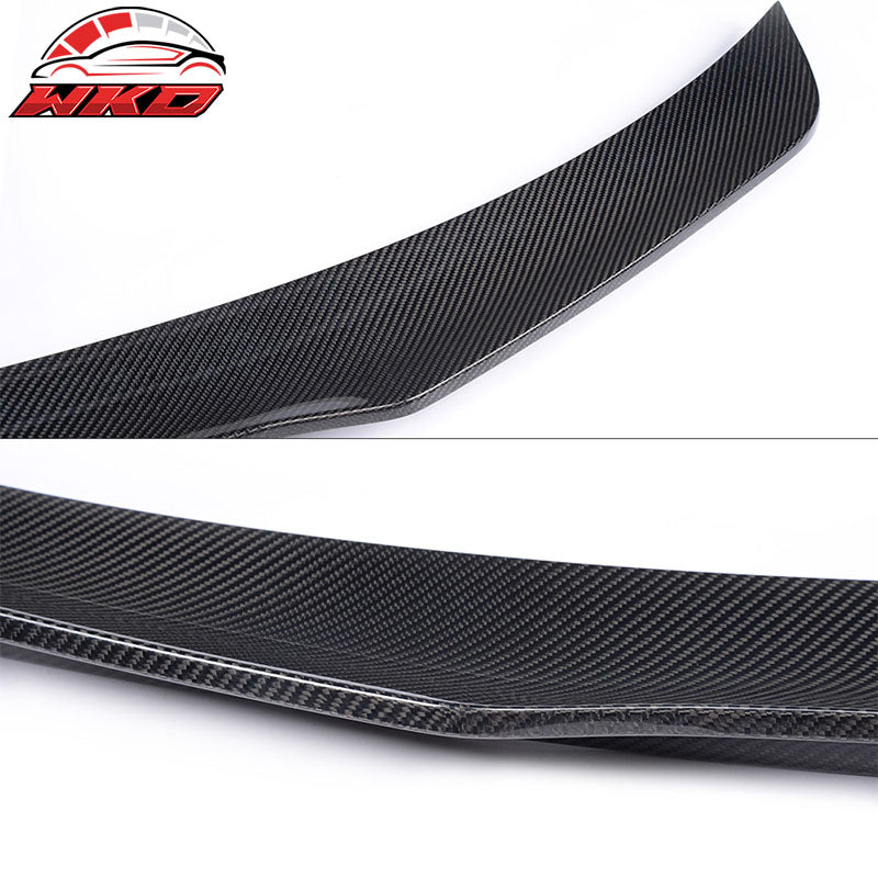 Fits 15-23 Ford Mustang S550 Coupe JC Style Trunk Spoiler - Matte Carbon Fiber