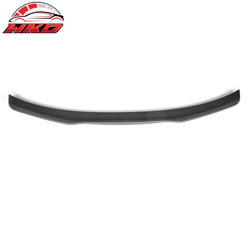 Fits 15-23 Ford Mustang GT Coupe Trunk Spoiler Wing - Matte Carbon Fiber