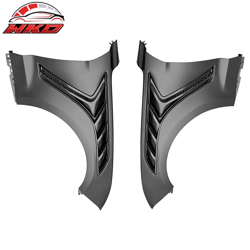 Wholesale 18-23 Ford Mustang V6/GT/Bullitt GTD Style Front Side Fenders - Aluminum