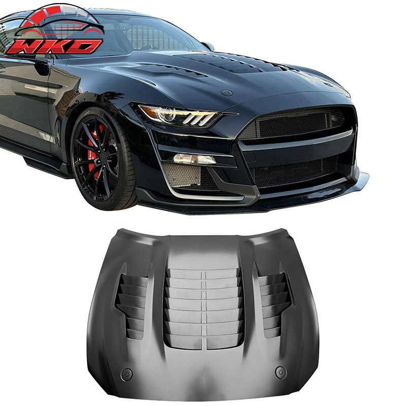 Wholesale For 15-17 Ford Mustang V6/GT/GT350 20-23 GT500 GT500KR Style Front Hood Aluminum
