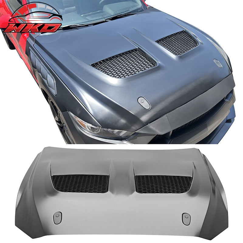 Wholesale 15-17 Ford Mustang V6/GT/GT350 20-23 GT500 GTD Style Front Hood Aluminum