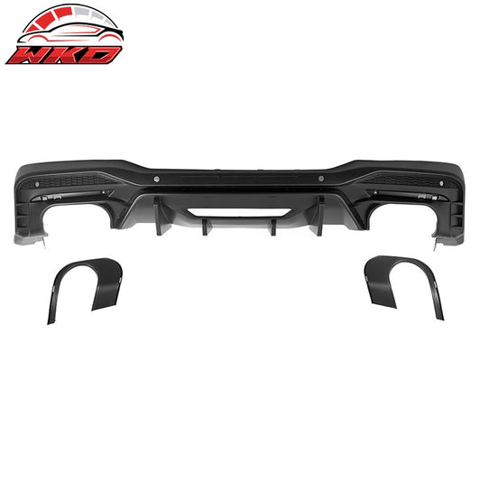 Wholesale 24-26 Ford Mustang V6/GT Rear Bumper Diffuser Competition Style Matte Black