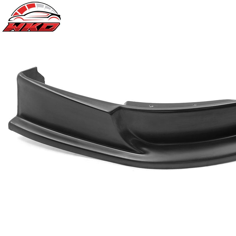 Fits 13-14 Ford Mustang V6 & GT Unpainted Black Front Bumper Lip Spoiler Kit PU