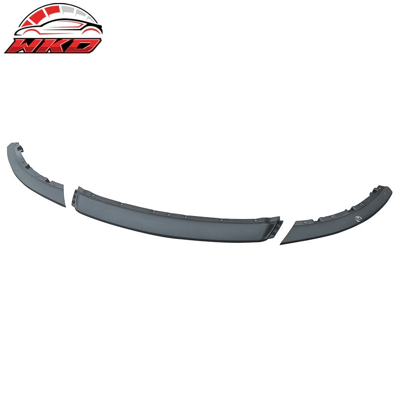 Fits 13-14 Ford Mustang V6 V8 GT R Style 3 PCS Front Bumper Lip Spoiler PP