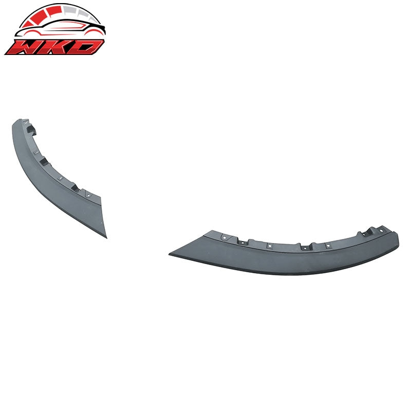 Fits 13-14 Ford Mustang V6 V8 GT R Style 3 PCS Front Bumper Lip Spoiler PP