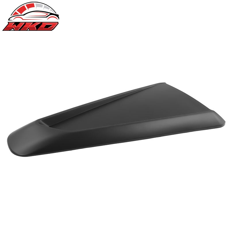 Fits 10-14 Ford Mustang IKON Style Side Quarter Window Louver Cover Matte Black