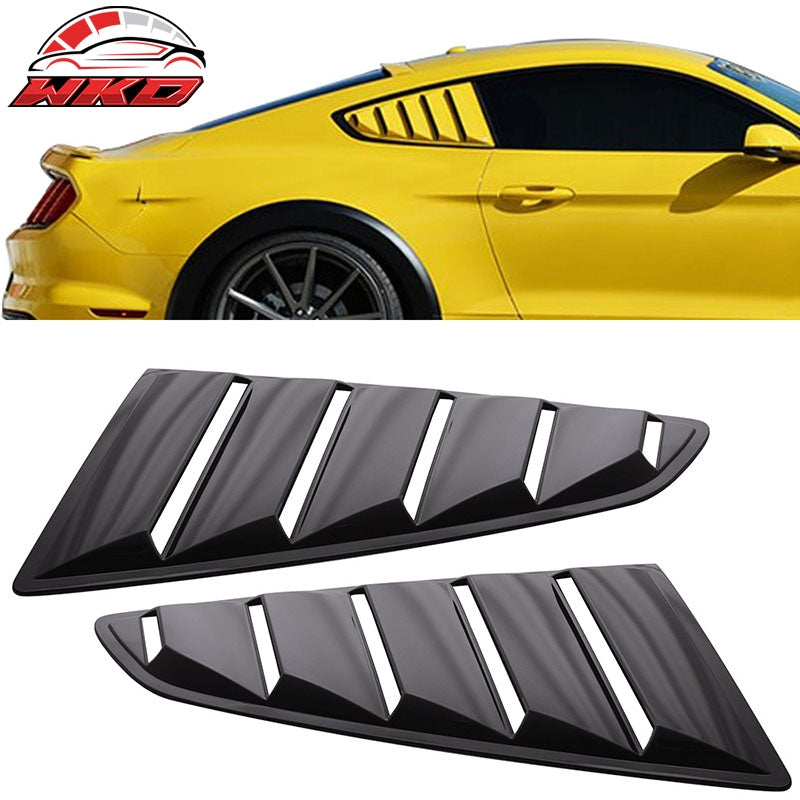 Wholesale 15-23 Ford Mustang Coupe OE Style Side Quarter Window Louver Scoop Cover PP