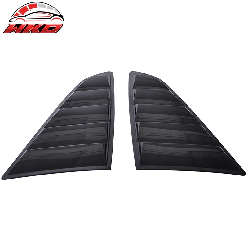Fits 15-23 Ford Mustang Coupe OE Style Side Quarter Window Louver Scoop Cover PP