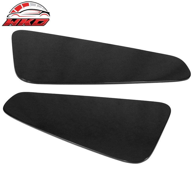 Fits 10-14 Ford Mustang Coupe GT350 Style Side Window Louvers 2PC
