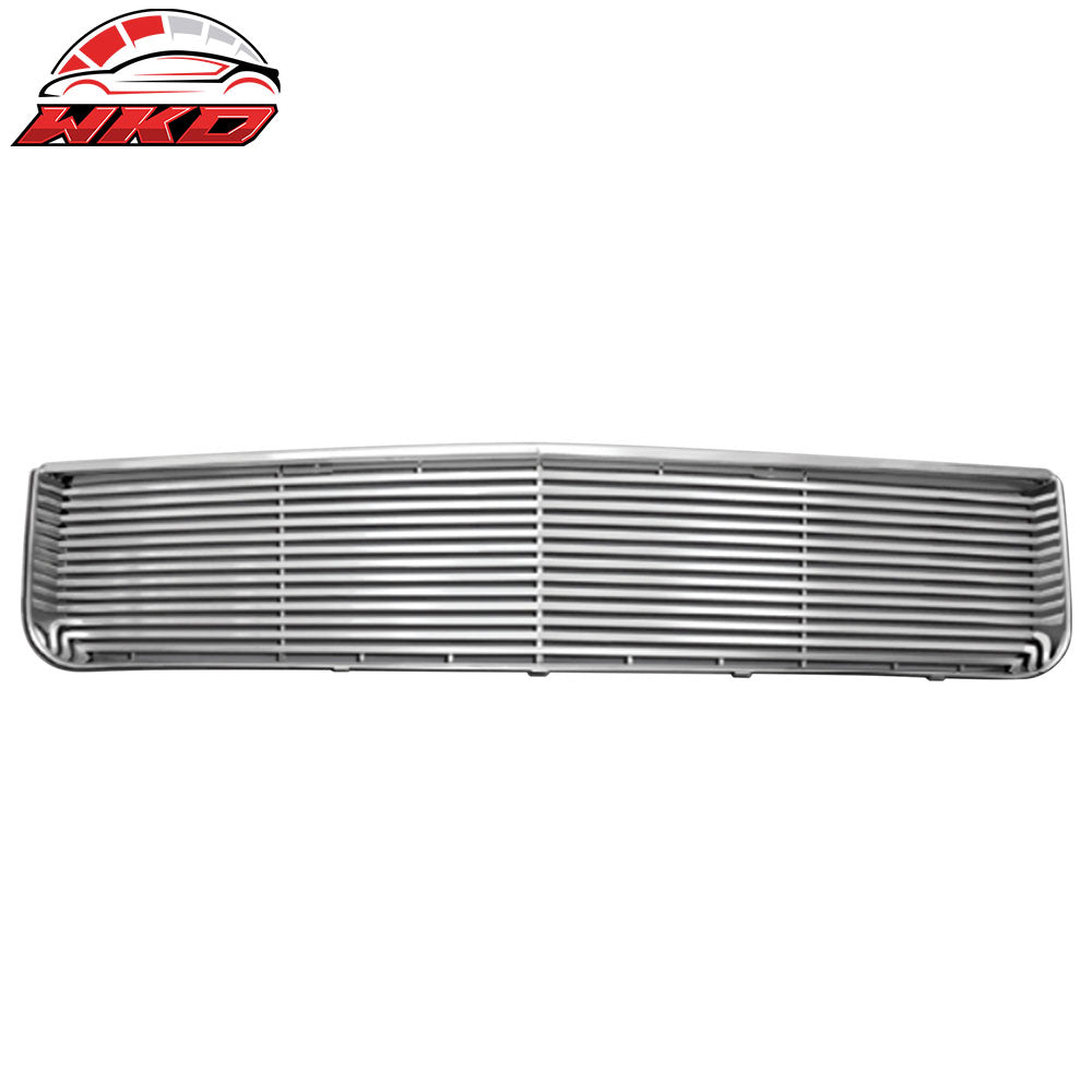 For 05-09 Ford Mustang V6 Billet Style Chrome ABS Front Insert Upper Mesh Grille