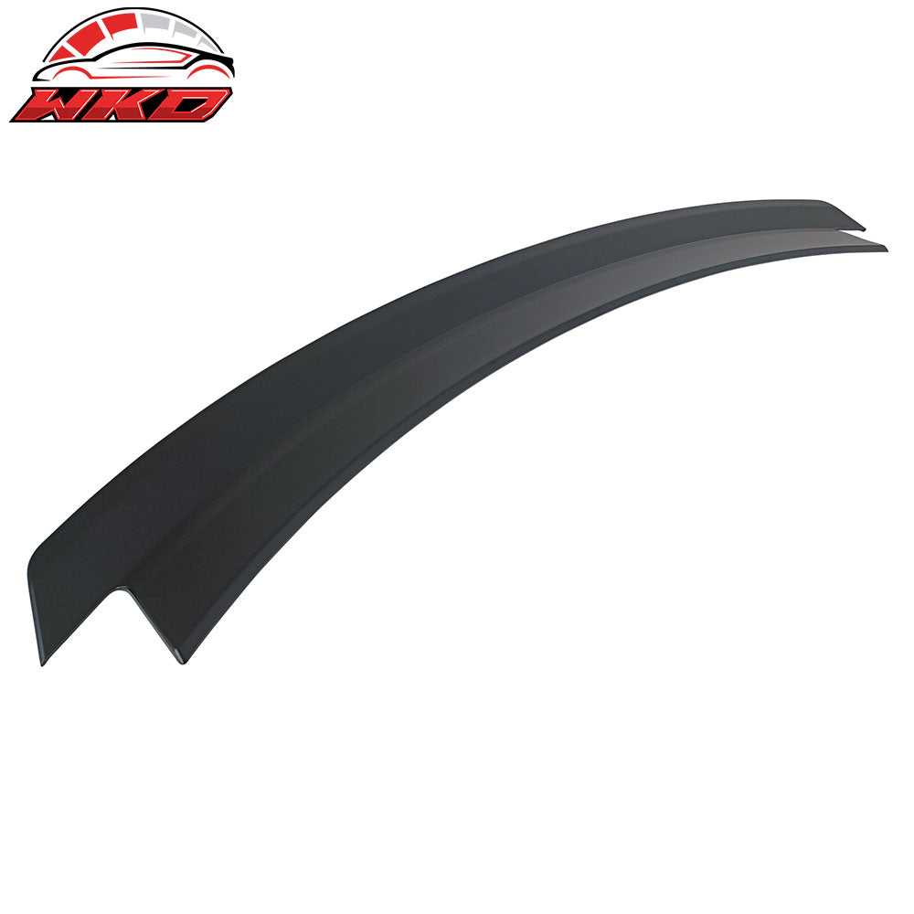 Fits 24-26 Ford Mustang S650 7th Gen R Style Rear Trunk Spoiler ABS Matte Black