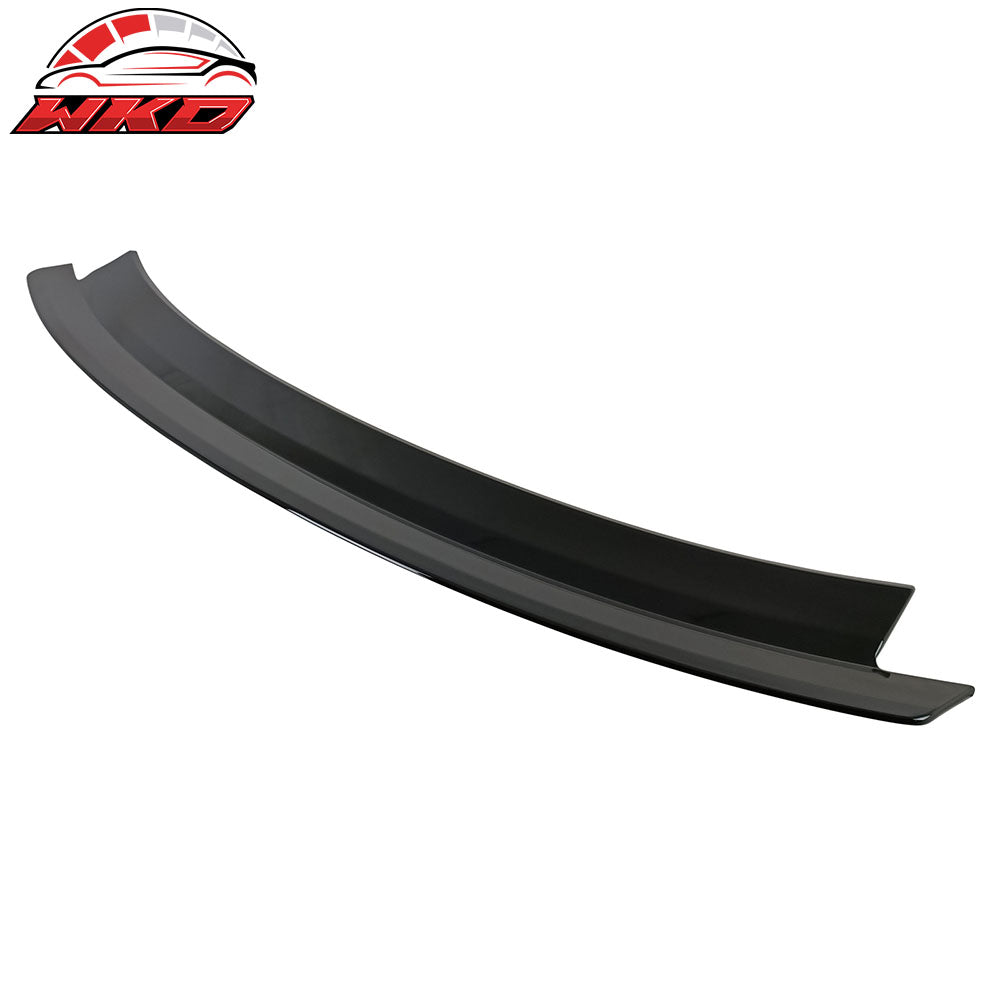 Fits 24-26 Ford Mustang S650 7th Gen R Style Rear Trunk Spoiler ABS Gloss Black