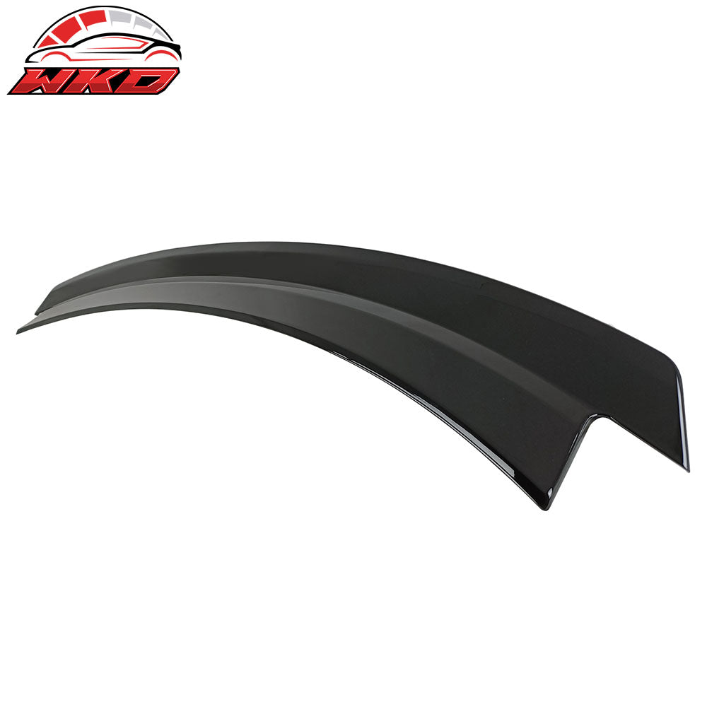 Fits 24-26 Ford Mustang S650 7th Gen R Style Rear Trunk Spoiler ABS Gloss Black