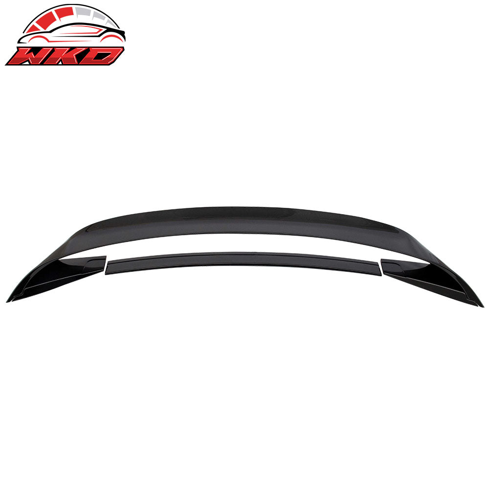 Fits 15-23 Ford Mustang GT350 GT350R Style Trunk Spoiler Gloss Black ABS